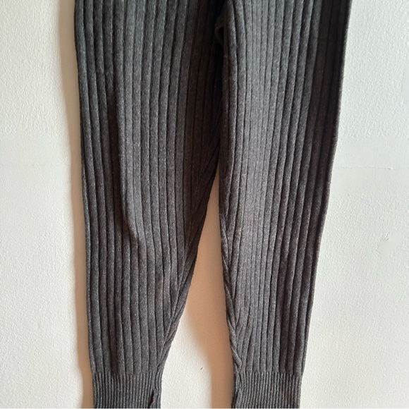 Free People Intimately Free Around The Clock Charcoal Knit Jogger Pant - Picture 5 of 11